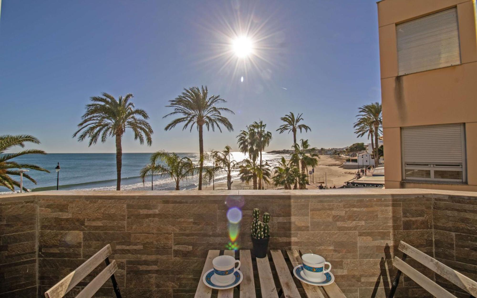 Luxury Beach House - Primera Linea Playa Cargador Albert Villas Alcossebre Exteriör bild